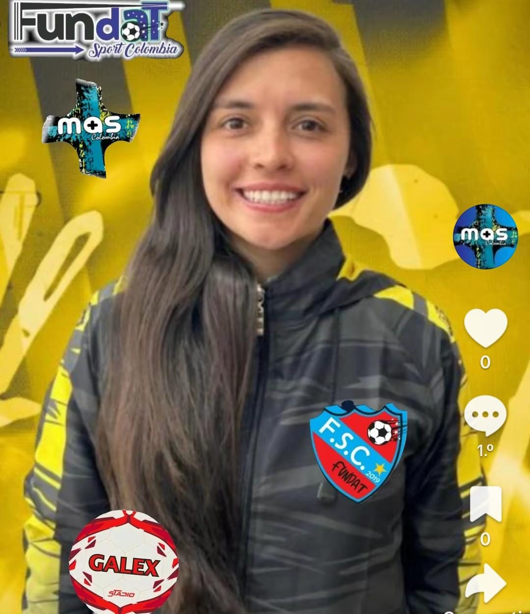 Camila Valderrama, profesora de la categoría femenina